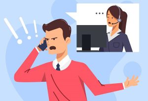 مشتریان عصبانی در مراکز تماس